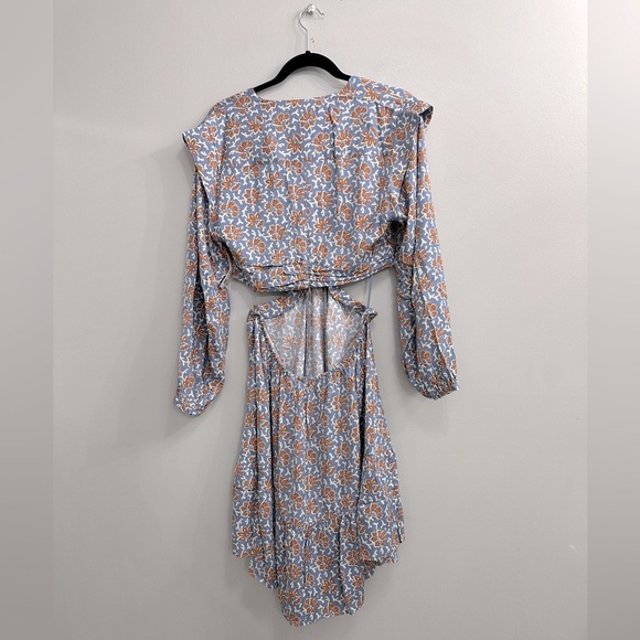 Joie Women's Maeve Dress in Country Blue Multi - Picture 8 of 11